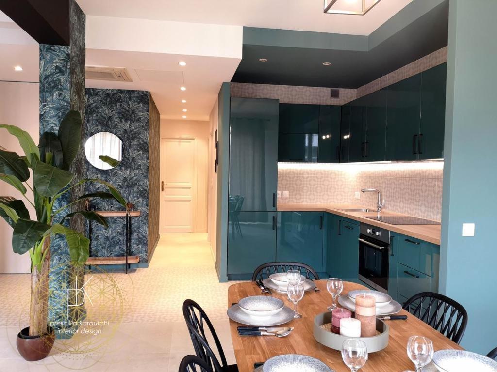 Appartement Carré d'Or Vue sur Mer Nice Extérieur photo